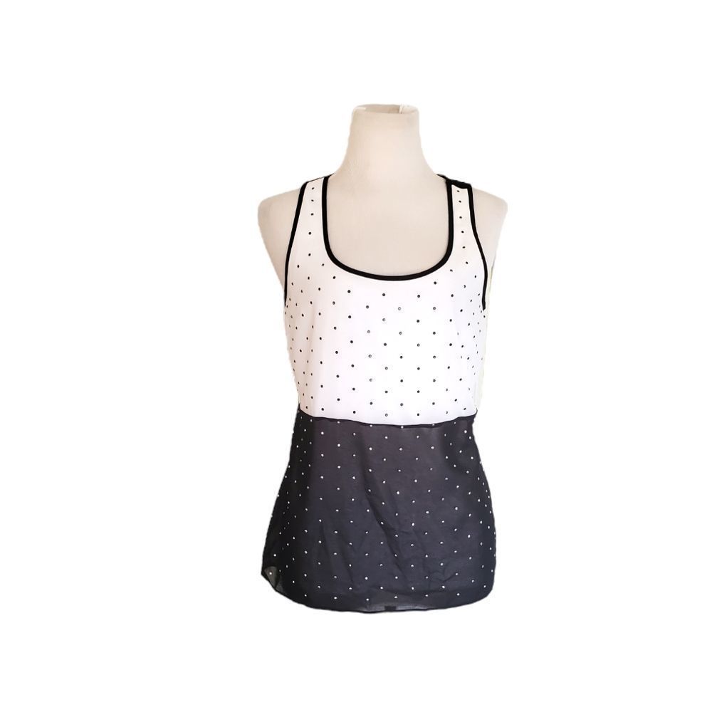 NWT Express Studded Color Block Tank Top